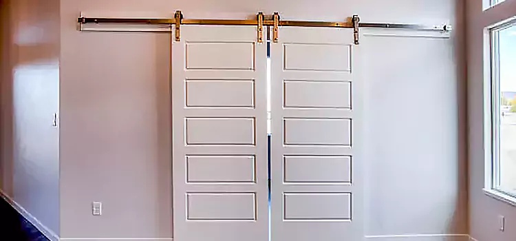 Glass Barn Door with Installation Hardware Kit Marietta